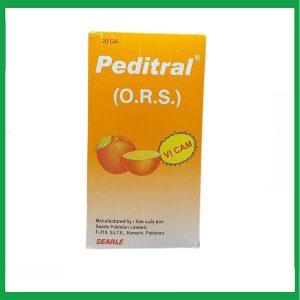 Thuốc Peditral (O.R.S.) Searle điều trị chứng mất nước, chất điện giải ( Hộp 20 gói)