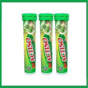 Viên sủi Actiso Râu Ngô Rau Má Đại Y hỗ trợ mát gan và giải độc gan ( Tuýp 20 viên sủi)