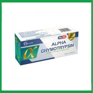 Nhà Thuốc Tiến Thành - Thuốc Alpha Chymotrypsin S.Pharm điều trị các tình trạng viêm, sưng phù trong viêm xương khớp, chấn thương mô mềm, phẫu thuật ( Hộp 5 vỉ x 10 viên) 1 Nhà Thuốc Tiến Thành - Smart pharma 2025 01 19T170436.447