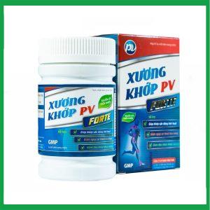 Viên nang mềm Xương Khớp PV Forte hỗ trợ khớp, giảm nguy cơ thoái hóa khớp ( Lọ 60 viên)