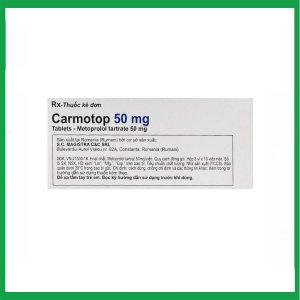 Nhà Thuốc Tiến Thành - Thuốc Carmotop 25mg Magistra C&C điều trị tăng huyết áp, đau thắt ngực (Hộp 3 vỉ x 10 viên) 1 Nhà Thuốc Tiến Thành - Smart pharma 2025 03 29T140721.792