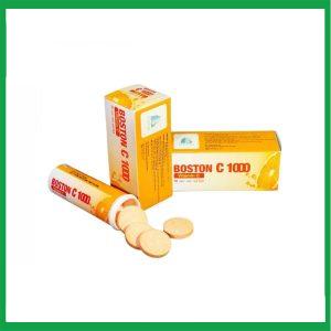 Nhà Thuốc Tiến Thành - Viên sủi Boston C 1000 ngăn ngừa và điều trị thiếu Vitamin C (10 viên) 1 Nhà Thuốc Tiến Thành - Smart pharma 2025 04 06T202358.540