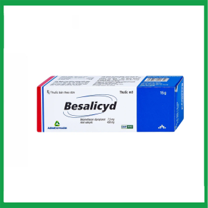 Thuốc mỡ Besalicyd Agimexpharm điều trị vẩy nến, viêm da dị ứng mãn tính (15g)
