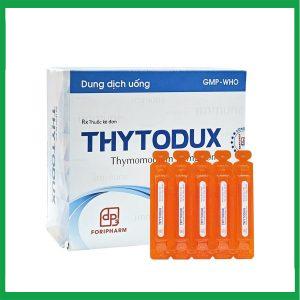 Dung dịch Thytodux hỗ trợ dự phòng tái phát nhiễm khuẩn hô hấp (4 vỉ x 5 ống)