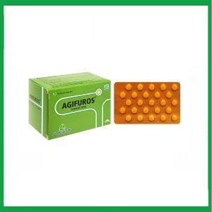 Thuốc Agifuros 40mg Agimexpharm điều trị phù phổi cấp, phù do tim, gan, thận ( Hộp 10 vỉ x 25 viên)