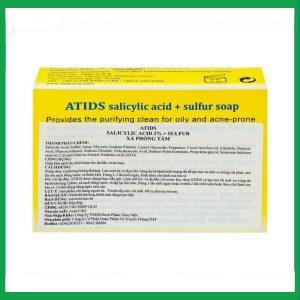 Nhà Thuốc Tiến Thành - Xà phòng tắm Atids Salicylic Acid 2% + Sulfur làm sạch da, thích hợp cho da dầu, da mụn (80g) 2 Nhà Thuốc Tiến Thành - Smart pharma 31 1