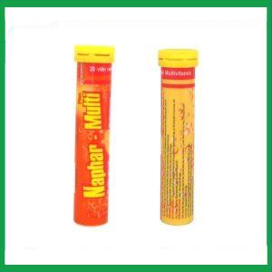 Nhà Thuốc Tiến Thành - Viên sủi Naphar-Multi Plus Nam Hà bổ sung vitamin, tăng đề kháng (20 viên) 2 Nhà Thuốc Tiến Thành - Smart pharma 34 1 1