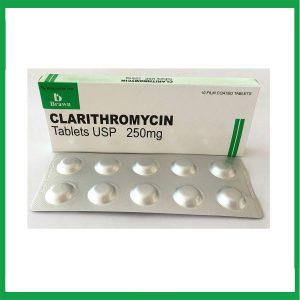Nhà Thuốc Tiến Thành - Thuốc kháng sinh Clarithromycin 250mg Brawn điều trị nhiễm khuẩn hộp 10 viên 2 Nhà Thuốc Tiến Thành - Smart pharma 39 2