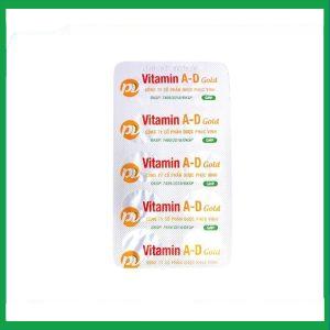 Nhà Thuốc Tiến Thành - Viên uống Vitamin A-D Phúc Vinh hỗ trợ điều trị còi xương, suy dinh dưỡng (10 vỉ x 10 viên) 2 Nhà Thuốc Tiến Thành - Smart pharma 43 1