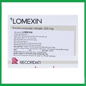 Nhà Thuốc Tiến Thành - Viên đặt âm đạo Lomexin 200mg điều trị nhiễm nấm Candida âm hộ - âm đạo (Hộp 1 vỉ x 6 viên) 2 Nhà Thuốc Tiến Thành - Smart pharma 60 2