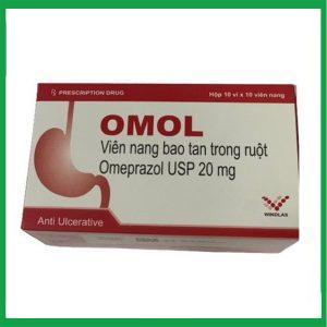 Nhà Thuốc Tiến Thành - Thuốc OMOL (Omeprazol 20mg) (Hộp 10 vỉ x 10 viên) điều trị đau dạ dày 2 Nhà Thuốc Tiến Thành - Smart pharma 88 1