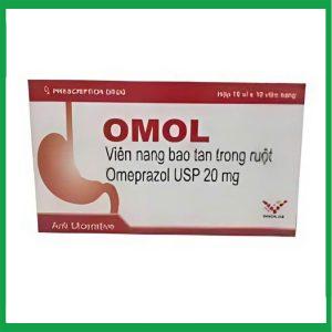 Nhà Thuốc Tiến Thành - Thuốc OMOL (Omeprazol 20mg) (Hộp 10 vỉ x 10 viên) điều trị đau dạ dày 1 Nhà Thuốc Tiến Thành - Smart pharma 89 1