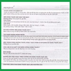 Nhà Thuốc Tiến Thành - Hỗn dịch Snowclear Merap điều trị gàu, ngứa da đầu, diệt nấm 2 Nhà Thuốc Tiến Thành - Snowclear1