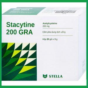 Cốm pha dung dịch uống Stacytine 200 GRA long đờm