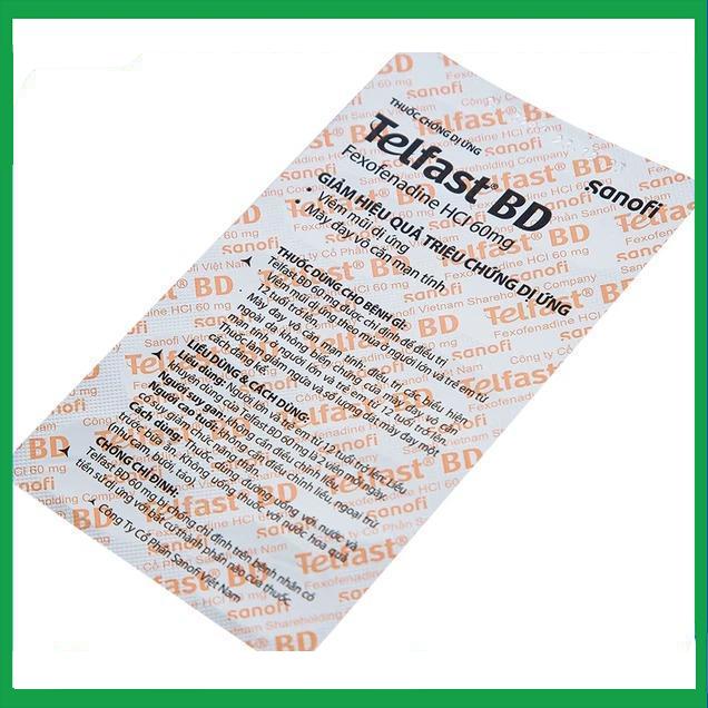 Telfast-BD-60mg-3.jpg Nhà Thuốc Tiến Thành - Telfast BD 60mg 3