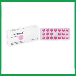 Thuốc Theralene Sanofi hỗ trợ điều trị các triệu chứng viêm mũi dị ứng, mày đay (40 viên)