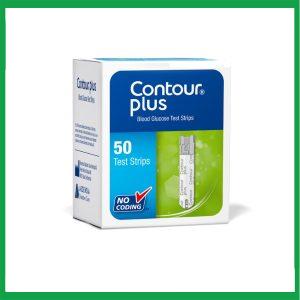 Que thử đường huyết Contour Plus giúp theo dõi mức đường huyết ( Hộp 50 que)