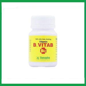 Nhà Thuốc Tiến Thành - Thuốc Vitamin B.Vitab B12 Danapha phòng và điều trị tình trạng thiếu Calci và Vitamin B (100 viên) 2 Nhà Thuốc Tiến Thành - Thiet ke chua co ten 15