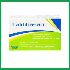 Nhà Thuốc Tiến Thành - Thuốc Caldihasan Hasan phòng và điều trị thiếu hụt vitamin D, canxi (3 vỉ x 10 viên) 7 Nhà Thuốc Tiến Thành - Thiet ke chua co ten 18