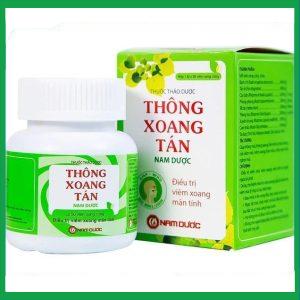 Thuốc Thông Xoang Tán trị viêm xoang mãn tính (Hộp 50 viên)
