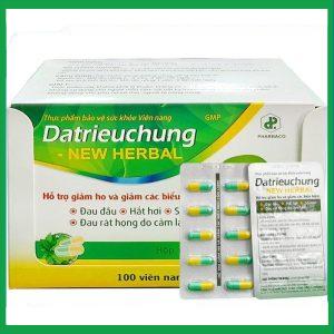 Thuốc Datrieuchung New trị cảm, cúm, ho, viêm mũi dị ứng (100 viên)