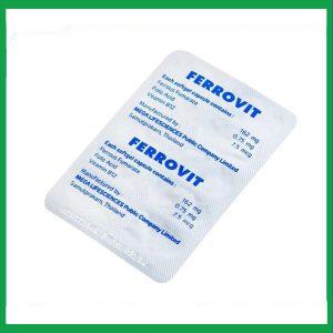 Nhà Thuốc Tiến Thành - Thuốc Ferrovit MEGA We care điều trị thiếu máu do thiếu sắt (5 vỉ x 10 viên) 4 Nhà Thuốc Tiến Thành - Thuoc Ferrovit4