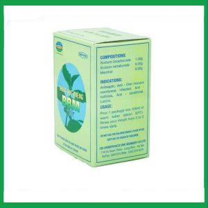 Nhà Thuốc Tiến Thành - Thuốc súc miệng BBM Armephaco sát trùng, chống viêm niêm mạc, hôi miệng (12 túi x 2g) 1 Nhà Thuốc Tiến Thành - Thuoc suc mieng BBM 1