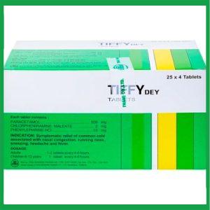 Nhà Thuốc Tiến Thành - Thuốc Tiffy Dey Thai Nakorn Patana điều trị nghẹt mũi, sổ mũi 3 Nhà Thuốc Tiến Thành - Tiffy2