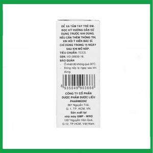 Nhà Thuốc Tiến Thành - Dung dịch nhỏ mắt Tobrafar 0.3% trị nhiễm khuẩn mắt lọ 5ml 2 Nhà Thuốc Tiến Thành - Tobrafar Lo 5ml1