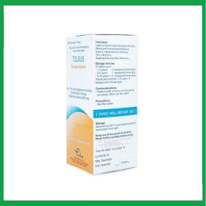 Nhà Thuốc Tiến Thành - Thuốc Tolsus 60ml điều trị nhiễm trùng đường hô hấp: viêm phế quản cấp và mãn tính, giãn phế quản, viêm phổi,... 1 Nhà Thuốc Tiến Thành - Tolsus 60ml 2