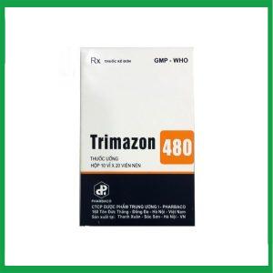 Thuốc Trimazon 480 Pharbaco điều trị các trường hợp nhiễm khuẩn