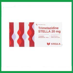 Thuốc Trimetazidine Stella 20mg điều trị đau thắt ngực ổn định (2 vỉ x 30 viên)