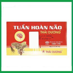 Thuốc Tuần Hoàn Não Thái Dương hỗ trợ điều trị thiểu năng tuần hoàn não (2 vỉ x 6 viên)