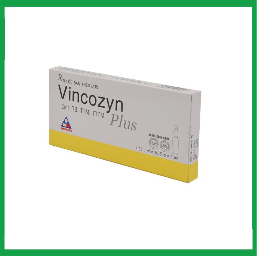Vincozyn-plus-1vi-x10-ong.jpg Nhà Thuốc Tiến Thành - Vincozyn plus 1vi x10 ong