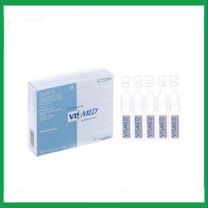 Dung dịch nhỏ mắt Vismed dùng cho khô mắt hoặc tổn thương bề mặt nhãn cầu (20 ống x 0.3 ml)