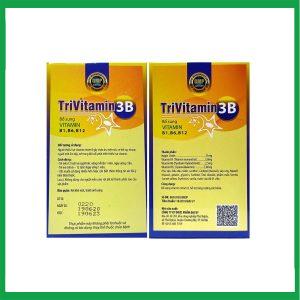 Nhà Thuốc Tiến Thành - TriVitamin 3B Đại Uy bổ sung vitamin B, nâng cao sức khỏe hệ miễn dịch, làm giảm triệu chứng chán ăn, mệt mỏi 2 Nhà Thuốc Tiến Thành - Vitamin 3B Dai Uy 1