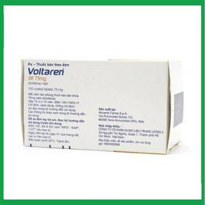 Nhà Thuốc Tiến Thành - Thuốc Voltaren SR 75mg Novartis điều trị viêm và thoái hóa khớp 3 Nhà Thuốc Tiến Thành - Voltaren SR 75mg2