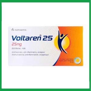 Thuốc giảm đau, kháng viêm Voltaren 25mg