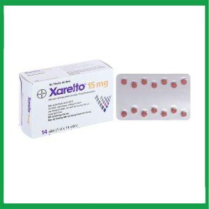 Nhà Thuốc Tiến Thành - Thuốc Xarelto 15mg Bayer phòng ngừa thuyên tắc huyết khối tĩnh mạch (1 vỉ x 14 viên) 3 Nhà Thuốc Tiến Thành - Xarelto 15mg1
