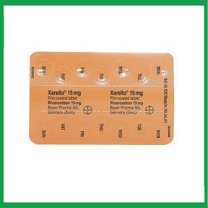Nhà Thuốc Tiến Thành - Thuốc Xarelto 15mg Bayer phòng ngừa thuyên tắc huyết khối tĩnh mạch (1 vỉ x 14 viên) 1 Nhà Thuốc Tiến Thành - Xarelto 15mg3