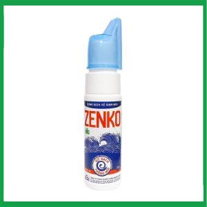 Nhà Thuốc Tiến Thành - Xịt mũi Zenko Nhất Nhất Dung dịch vệ sinh mũi cho người lớn 1 Nhà Thuốc Tiến Thành - Xit mui Zenko giam nghet mui chai 75ml