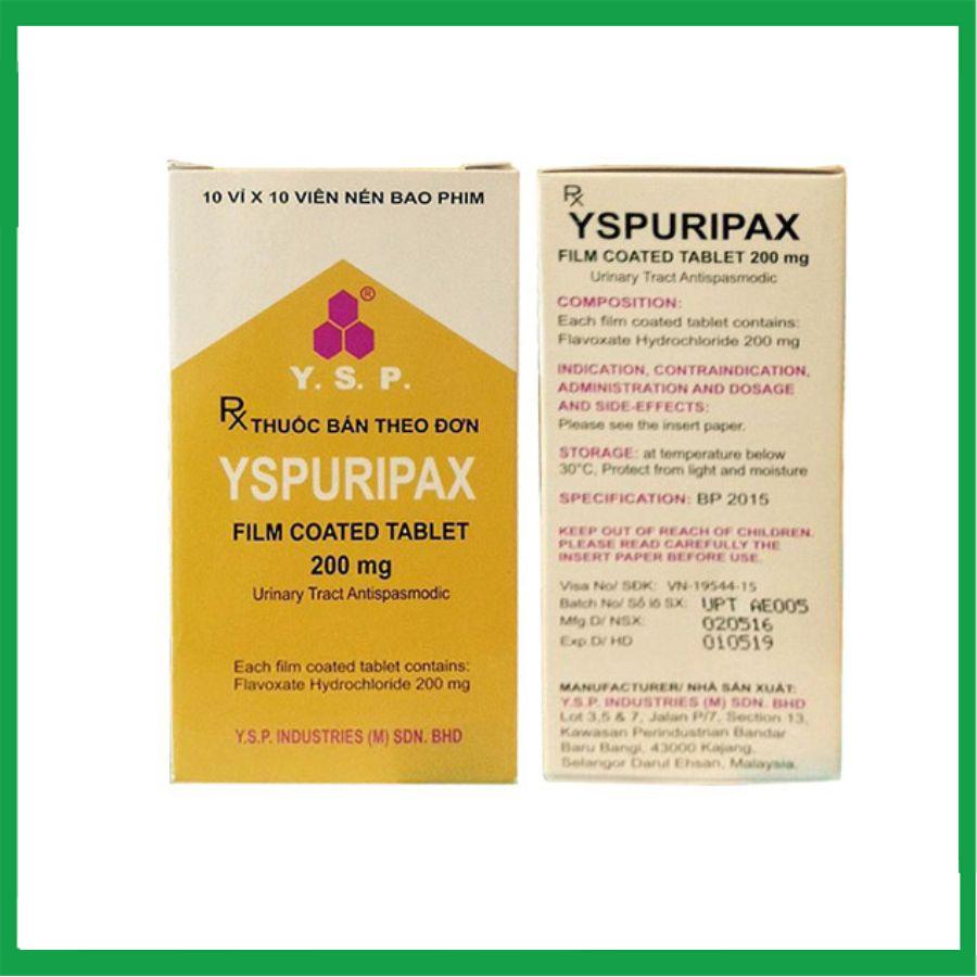 Yspuripax-200mg2.jpg Nhà Thuốc Tiến Thành - Yspuripax 200mg2