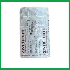 Nhà Thuốc Tiến Thành - Thuốc Zy-10 Forte 100mg Y-Med điều trị bệnh suy tim xung huyết, thiếu hụt coenzym Q10 (3 vỉ x 10 viên) 2 Nhà Thuốc Tiến Thành - Zy 10 Forte1