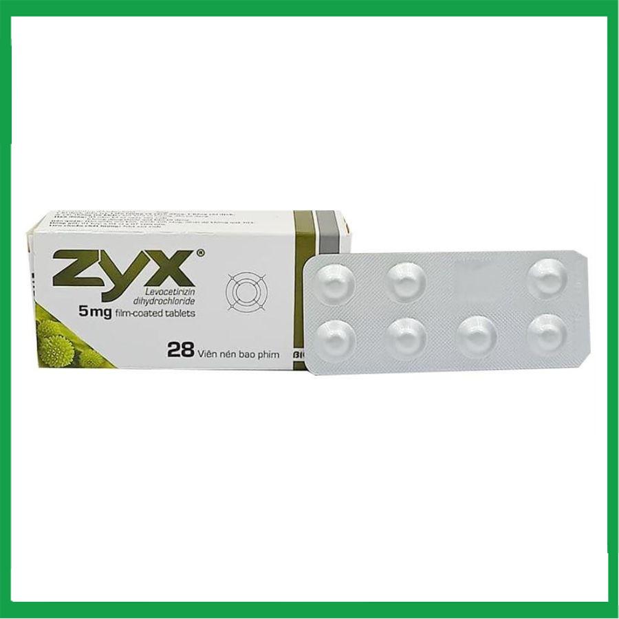Zyx-5mg.jpg Nhà Thuốc Tiến Thành - Zyx 5mg
