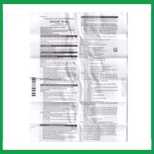 Nhà Thuốc Tiến Thành - Bột pha tiêm Nexium 40mg điều trị kháng tiết dịch vị, trào ngược dạ dày - thực quản (1 lọ) 1 Nhà Thuốc Tiến Thành - a2 1 2