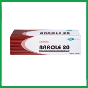 Nhà Thuốc Tiến Thành - Thuốc Barole 20mg điều trị viêm loét do trào ngược dạ dày - thực quản (10 vỉ x 10 viên) 3 Nhà Thuốc Tiến Thành - a5 3