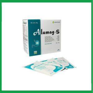 Hỗn dịch uống Alumag-S Agimexpharm điều trị viêm loét dạ dày tá tràng (20 gói x 15g)