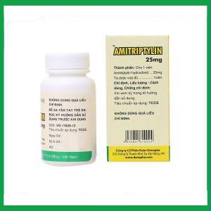 Nhà Thuốc Tiến Thành - Thuốc Amitriptylin 25mg Danapha điều trị trầm cảm (100 viên) 1 Nhà Thuốc Tiến Thành - amitriptylin 2