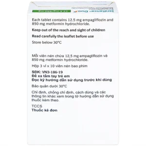 Nhà Thuốc Tiến Thành - ardiance Duo 12.5mg 850mg 2