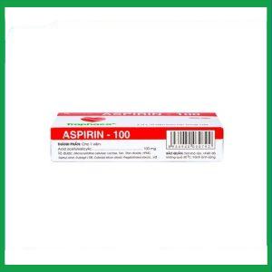 Nhà Thuốc Tiến Thành - Thuốc Aspirin 100mg phòng ngừa nhồi máu cơ tim, đột quỵ (3 vỉ x 10 viên) 4 Nhà Thuốc Tiến Thành - asp2